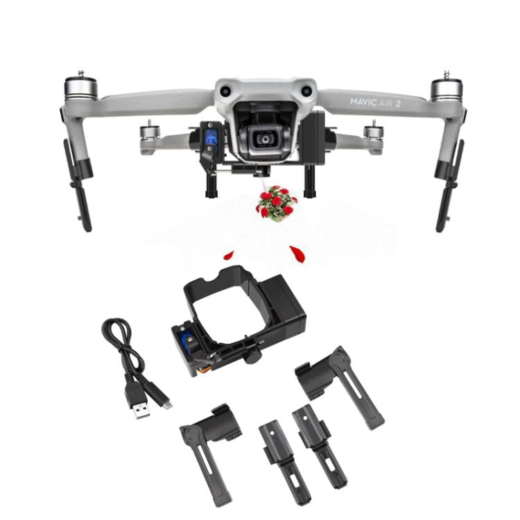 For DJI Mavic Air 2 Drone YX Airdrop System Rechargeable Thrower Load 500g, For DJI Mavic Air 2