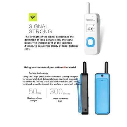 HELIDA T-M1 Mini Portable Rechargeable Two-Way Radio 22 Channels Compact Walkie Talkie, EU Plug White, EU Plug Black, US Plug White, US Plug Black