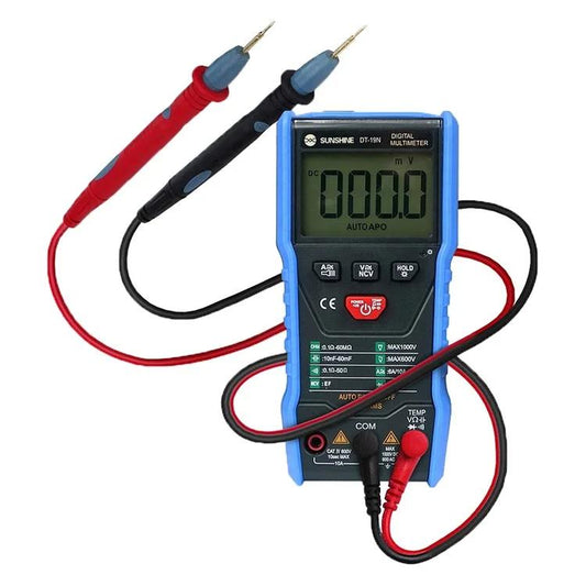 Mini Smart Digital Multimeter With LCD Display Repair Tool Tester, DT-19N
