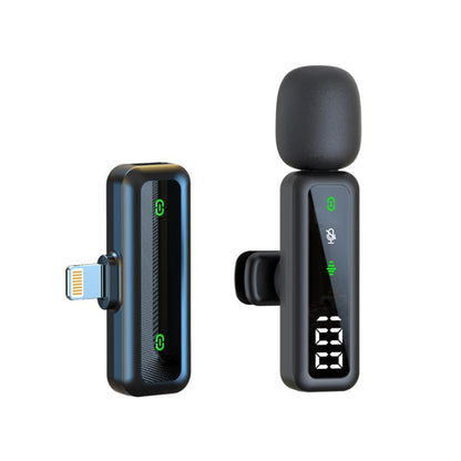 Live Noise Reduction Video Shooting Mini Mobile Phone Microphone Digital Wireless Lapel Microphone, H68 3 In 1 Single Mic, H68 3 In 1 Dual Mic, H67 Type-C Single Mic, H67 Type-C Dual Mic, H67 8 Pin Single Mic, H67 8 Pin Dual Mic