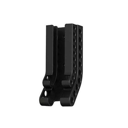 Wall-Mounted Battery Organizer Holds 10 AA & 10 AAA Batteries Space-Saving Battery Storage Rack