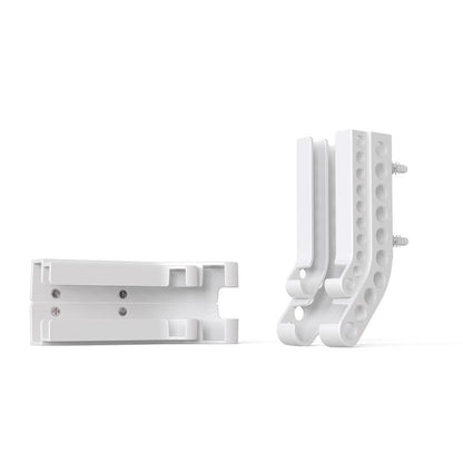 Wall-Mounted Battery Organizer Holds 10 AA & 10 AAA Batteries Space-Saving Battery Storage Rack