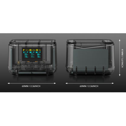 For GoPro HERO13 Black Triple Battery Charger Smart Charging Dock With OLED Display, For GoPro HERO13 Black