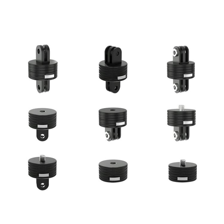 Action Camera Quick Release Adapter Tripod Accessories, TFSM100 1/4 Male To Female, TFSM101 1/4 Female To Female, TFSM102 1/4 Male To 2-page Card Slot, TFSM103 1/4 Female To 2-page Card Slot, TFSM104 1/4 Male To 3-page Card Slot...