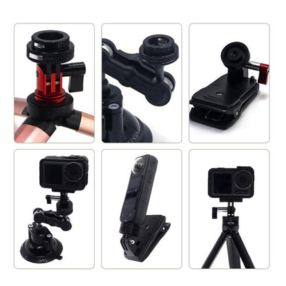 Action Camera Quick Release Adapter Tripod Accessories, TFSM100 1/4 Male To Female, TFSM101 1/4 Female To Female, TFSM102 1/4 Male To 2-page Card Slot, TFSM103 1/4 Female To 2-page Card Slot, TFSM104 1/4 Male To 3-page Card Slot...