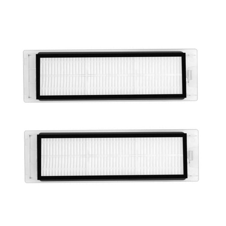 For Xiaomi Roborock S50/T4/T6/T7 Vacuum Robot Replacement Parts, Main Brush, 2pairs Side Brush White, 2pairs Side Brush Black, 1pair Filter, Main Brush Cover, Dust Bin