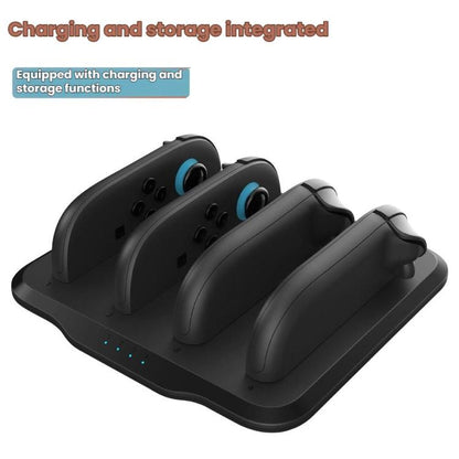 For Nintendo Switch 2 Charge Base Handle Charger With Charging Indicator Light Overcharge Protection, SN006 Charge Base