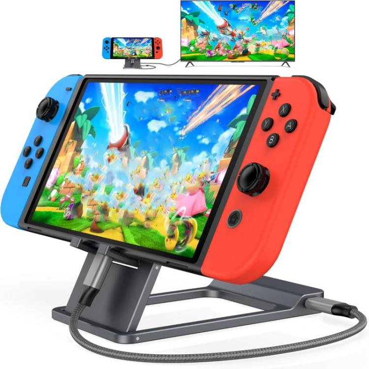 For Nintendo Switch / Switch 2 / Switch OLED Game Console Base HD Video Converter 3 In 1 Expansion Dock For TV Screen Mirroring, Expansion Dock