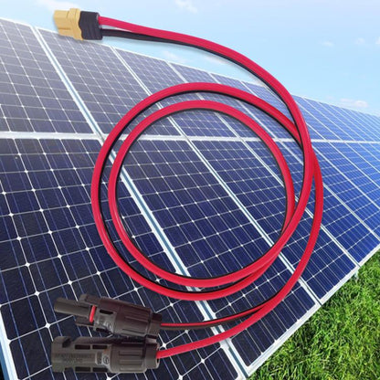 12AWG XT60 Female to MC4 Solar Connector Cable Solar Panel Charging Cord, 0.6m, 1m, 1.5m, 3m