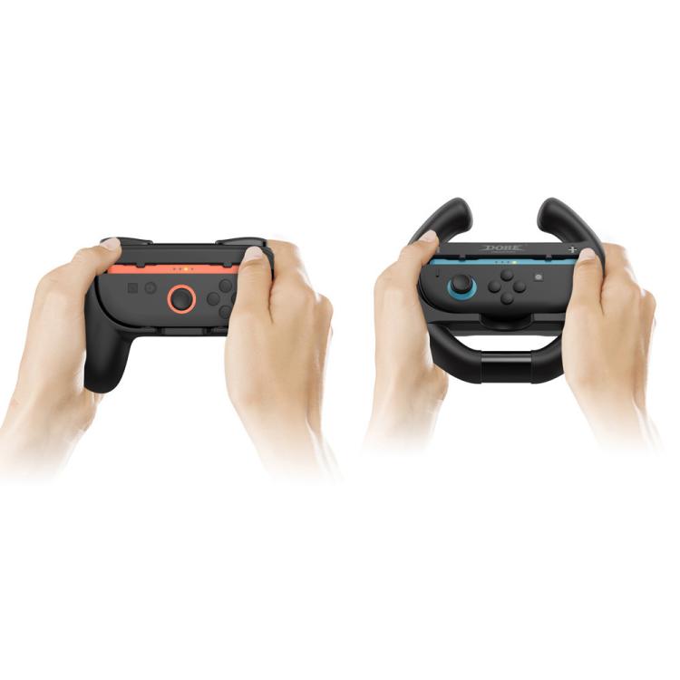 For Nintendo Switch 2 DOBE TNS-5109 4 In 1 Left Right Handle Steering Wheel Simple Grip, TNS-5109