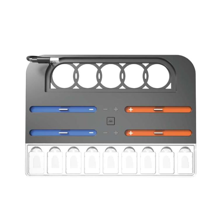 For Nintendo Switch 2  Console and Joy-Con Controllers Charging Dock with RGB Lighting, 9 Game Card Slots, HBS-2804