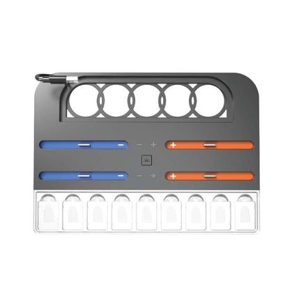 For Nintendo Switch 2  Console and Joy-Con Controllers Charging Dock with RGB Lighting, 9 Game Card Slots, HBS-2804