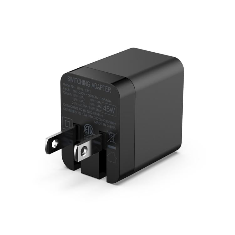 DOBE 45W GaN Fast Charger For Nintendo Switch 2/Switch OLED/Switch/Switch Lite USB-C Charger US Plug, For Nintendo Switch 2