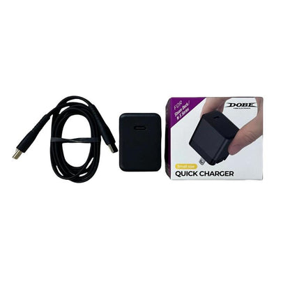 DOBE 45W GaN Fast Charger For Nintendo Switch 2/Switch OLED/Switch/Switch Lite USB-C Charger US Plug, For Nintendo Switch 2