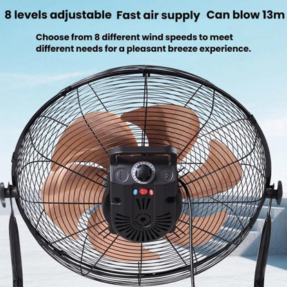 Powerful High Power Floor Fan Industrial Electric Fan, CN Plug, 12 inch 4 Gears 5 Blades, 14 inch 4 Gears 5 Blades, 16 inch 8 Gears 6 Blades, 18 inch 8 Gears 6 Blades, 20 inch 8 Gears 6 Blades