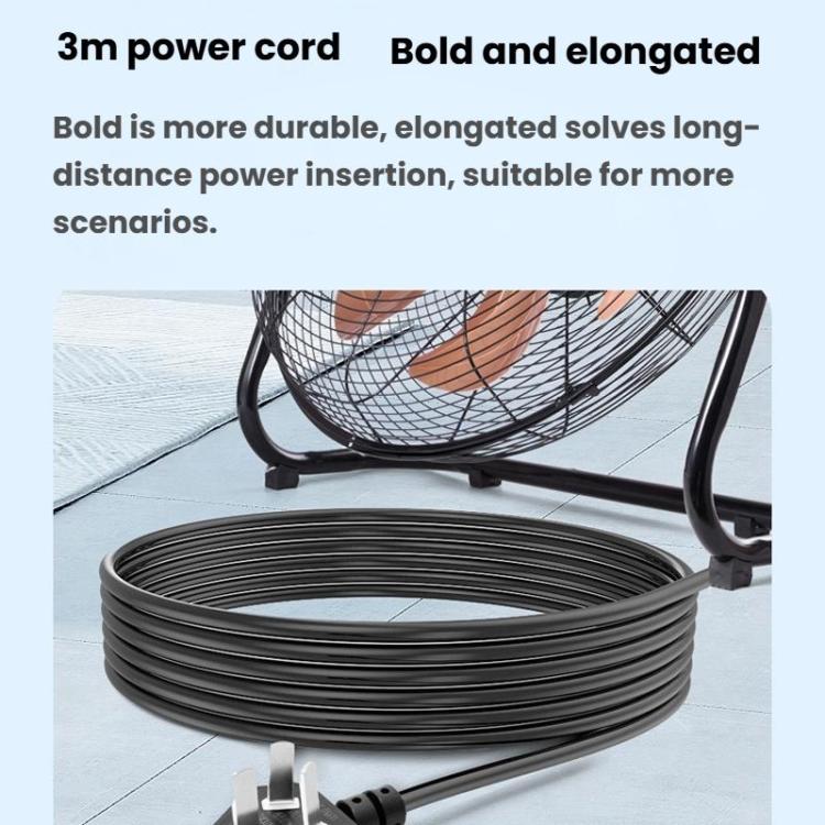 Powerful High Power Floor Fan Industrial Electric Fan, CN Plug, 12 inch 4 Gears 5 Blades, 14 inch 4 Gears 5 Blades, 16 inch 8 Gears 6 Blades, 18 inch 8 Gears 6 Blades, 20 inch 8 Gears 6 Blades