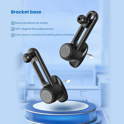 Car Air Outlet Bracket Base, Fixed, Adjustable
