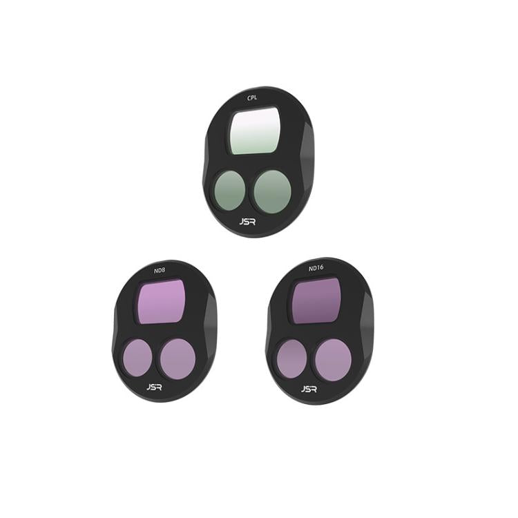 For DJI Mavic 4 Pro JSR Filter Lens Protector, MCUV, CPL, ND8, ND16, ND32, ND64, ND256, ND1000, ND8PL, ND16PL, ND32PL, ND64PL, NIGHT, STAR, CPL+ND16+NIGHT, CPL+ND8+ND16, ND8+ND16+ND32+ND64, ND8PL+ND16PL+ND32PL+ND64PL, UV+CPL+ND8+ND16+ND32+ND64...