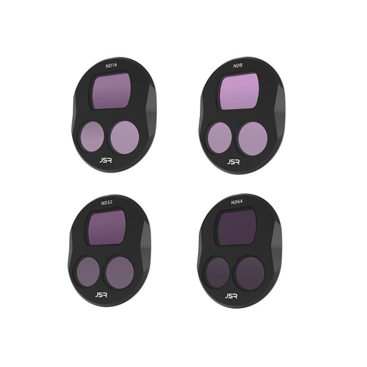 For DJI Mavic 4 Pro JSR Filter Lens Protector, MCUV, CPL, ND8, ND16, ND32, ND64, ND256, ND1000, ND8PL, ND16PL, ND32PL, ND64PL, NIGHT, STAR, CPL+ND16+NIGHT, CPL+ND8+ND16, ND8+ND16+ND32+ND64, ND8PL+ND16PL+ND32PL+ND64PL, UV+CPL+ND8+ND16+ND32+ND64...