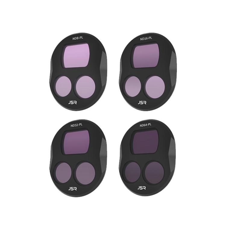 For DJI Mavic 4 Pro JSR Filter Lens Protector, MCUV, CPL, ND8, ND16, ND32, ND64, ND256, ND1000, ND8PL, ND16PL, ND32PL, ND64PL, NIGHT, STAR, CPL+ND16+NIGHT, CPL+ND8+ND16, ND8+ND16+ND32+ND64, ND8PL+ND16PL+ND32PL+ND64PL, UV+CPL+ND8+ND16+ND32+ND64...