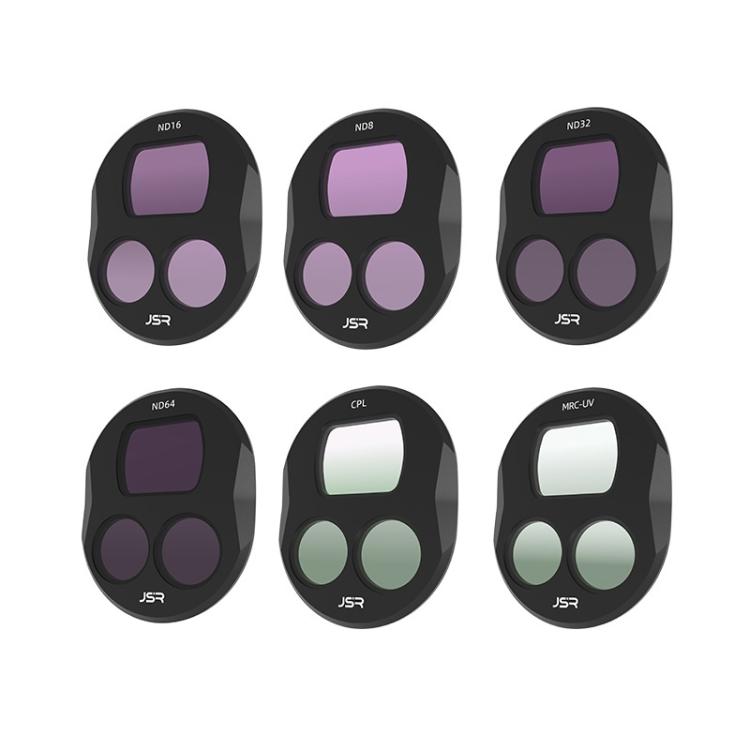 For DJI Mavic 4 Pro JSR Filter Lens Protector, MCUV, CPL, ND8, ND16, ND32, ND64, ND256, ND1000, ND8PL, ND16PL, ND32PL, ND64PL, NIGHT, STAR, CPL+ND16+NIGHT, CPL+ND8+ND16, ND8+ND16+ND32+ND64, ND8PL+ND16PL+ND32PL+ND64PL, UV+CPL+ND8+ND16+ND32+ND64...