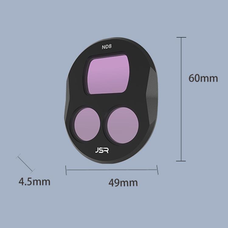 For DJI Mavic 4 Pro JSR Filter Lens Protector, MCUV, CPL, ND8, ND16, ND32, ND64, ND256, ND1000, ND8PL, ND16PL, ND32PL, ND64PL, NIGHT, STAR, CPL+ND16+NIGHT, CPL+ND8+ND16, ND8+ND16+ND32+ND64, ND8PL+ND16PL+ND32PL+ND64PL, UV+CPL+ND8+ND16+ND32+ND64...