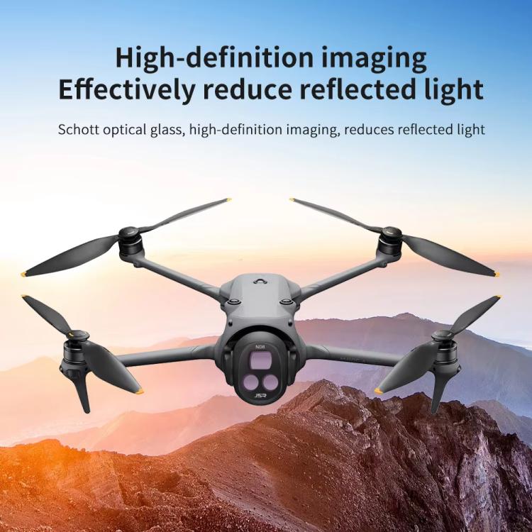For DJI Mavic 4 Pro JSR Filter Lens Protector, MCUV, CPL, ND8, ND16, ND32, ND64, ND256, ND1000, ND8PL, ND16PL, ND32PL, ND64PL, NIGHT, STAR, CPL+ND16+NIGHT, CPL+ND8+ND16, ND8+ND16+ND32+ND64, ND8PL+ND16PL+ND32PL+ND64PL, UV+CPL+ND8+ND16+ND32+ND64...