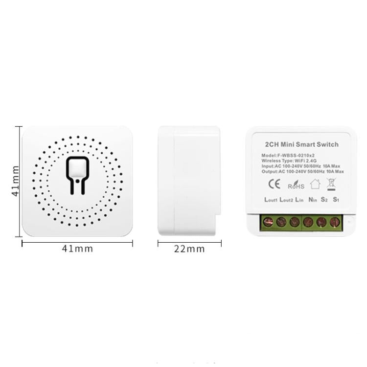 Smart Switch Voice Timer Switch For Amazon Alexa / Google Assistant, FS-02W 1CH WiFi 16A, FS-02W 1CH WiFi+Bluetooth 16A, FS-02HW 2CH WiFi+Bluetooth 16A, FS-02HW 2CH WiFi+Bluetooth 10A, FS-03W5 3CH WiFi+Bluetooth 10A, FS-04W5 4CH WiFi+Bluetooth 5A