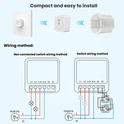 Smart Switch Voice Timer Switch For Amazon Alexa / Google Assistant, FS-02W 1CH WiFi 16A, FS-02W 1CH WiFi+Bluetooth 16A, FS-02HW 2CH WiFi+Bluetooth 16A, FS-02HW 2CH WiFi+Bluetooth 10A, FS-03W5 3CH WiFi+Bluetooth 10A, FS-04W5 4CH WiFi+Bluetooth 5A