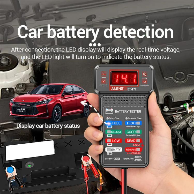ANENG High-Precision Automobile Battery Tester, BT172