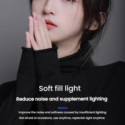 For DJI Osmo Pocket 3 JSR Fixed Frame Head Fill Light, Single Fill Light, With Widening Lens, With Black Soft 1/4 Filter, With Black Soft 1/8 Filter, With Soft Focus Lens, With Black Soft 1/4+Black Soft 1/8+Soft Focus Lens, With Wide Angle 4 In 1