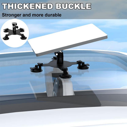 For Starlink Mini Magnetic Car Mount Suction Cup Bracket + Connection Block, S2036