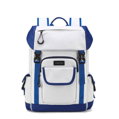 School Backpack 14-Inch Laptop Bag With Flip-Top For Travel, Work & Daily Use, Black Regular, Blue Regular, Black Magnetic, Blue Magnetic