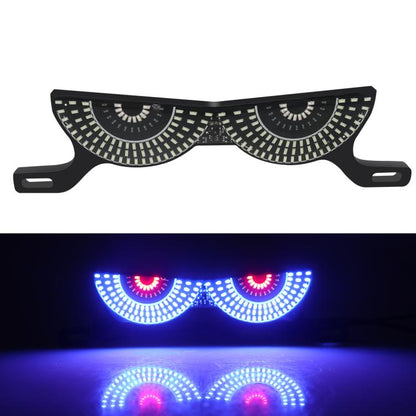 Motorcycle License Plate Screw Light Universal Decorative Accessory Headlight for Customization, Triangle Light White Yellow Flashing, Triangle Light Red Blue Flashing, Semicircular Light White Yellow Flashing, Semicircular Light Red Blue Flashing