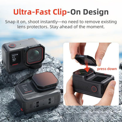 For Insta360 Ace Pro / Ace Pro 2 aMagisn AC28 Filter, UV, CPL, ND8+ND6+ND32+ND64, CPL+ND8+ND16+ND32