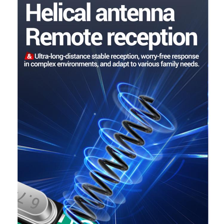 ANENG Home Intelligent Electronic Remote Control Waterproof Wireless Doorbell, One Press One Ring, One Press Two Rings, Two Presses One Ring