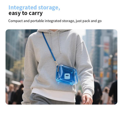 One To Two Mini Wireless Collar-clip Noise-cancelling Microphone With Charging Case