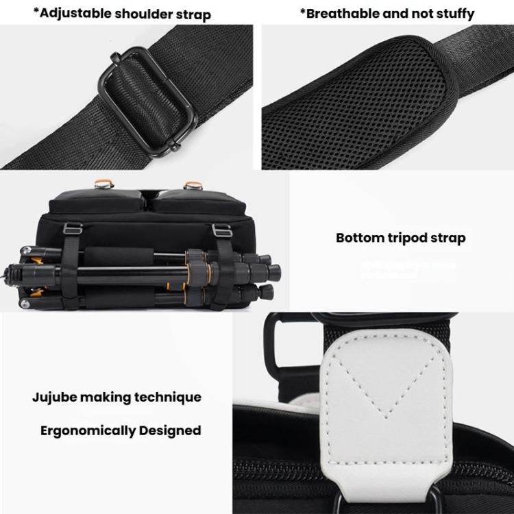 Single Shoulder Camera Bag Multifunctional Photography Bag, Cwatcun D219 Small, Cwatcun D219 Medium, Cwatcun D219 Large