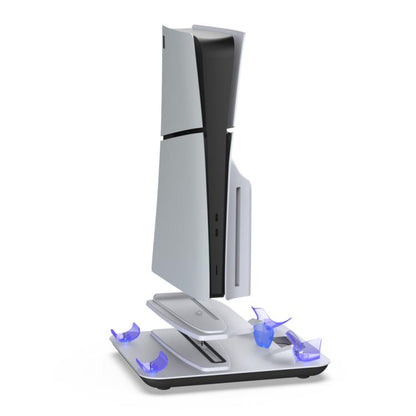 For PS5 / PS5 Slim / PS VR2 DOBE TP5-3550 Game Console Cooling Base Controller Charging Stand + Headphone Hanger, TP5-3550