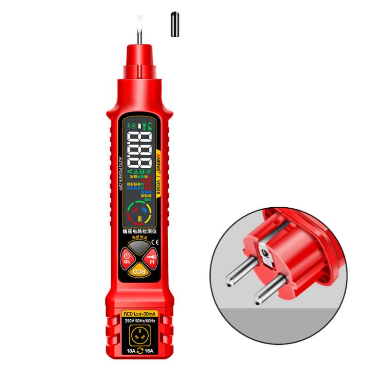 ANENG Multi-Function Power Socket Digital Phase Meter