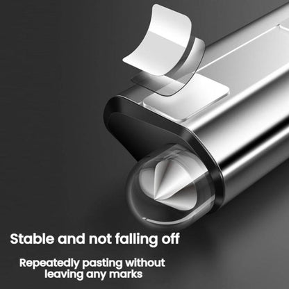 Solar Charging LED Light Temporary Parking Sign Safety Hammer