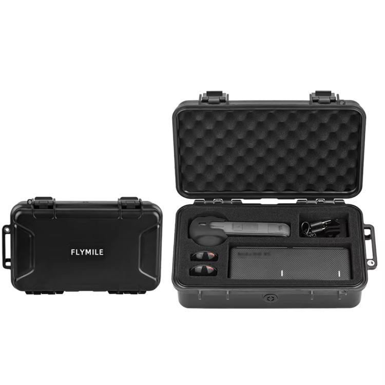 For Insta360 X5 Camera Flymile Portable Protective Hard Case Waterproof Shockproof Travel Carrying Storage Box, Hard Case