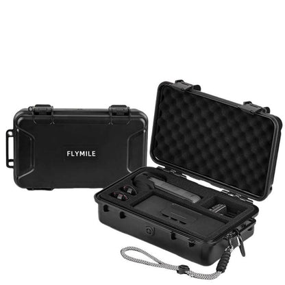 For Insta360 X5 Camera Flymile Portable Protective Hard Case Waterproof Shockproof Travel Carrying Storage Box, Hard Case