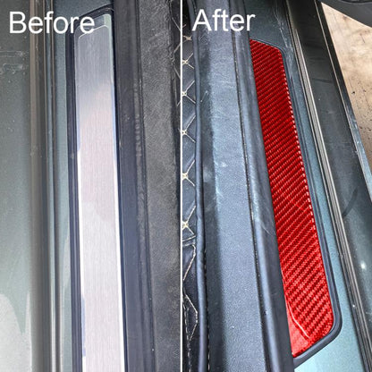 For 2019-2024 Cadillac CT5 Left-Hand Drive 2pcs /Set Door Sill Stickers