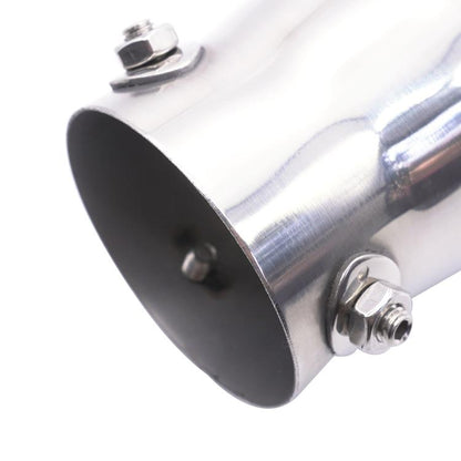 76MM Automotive Stainless Steel Double-layer Muffler Exhaust Pipe