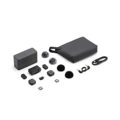 Original 2 TX + 1 RX + Charging Case For DJI Mic 3, 2 TX + 1 RX + Charging Case