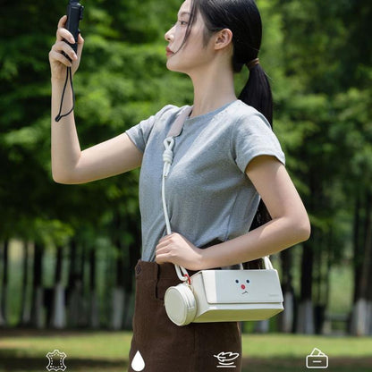 For DJI Pocket 3 Cwatcun D195 Medium Pocket Tripod Camera Bag Camera Accessories Shoulder Bag, D195