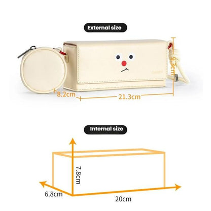 For DJI Pocket 3 Cwatcun D195 Medium Pocket Tripod Camera Bag Camera Accessories Shoulder Bag, D195