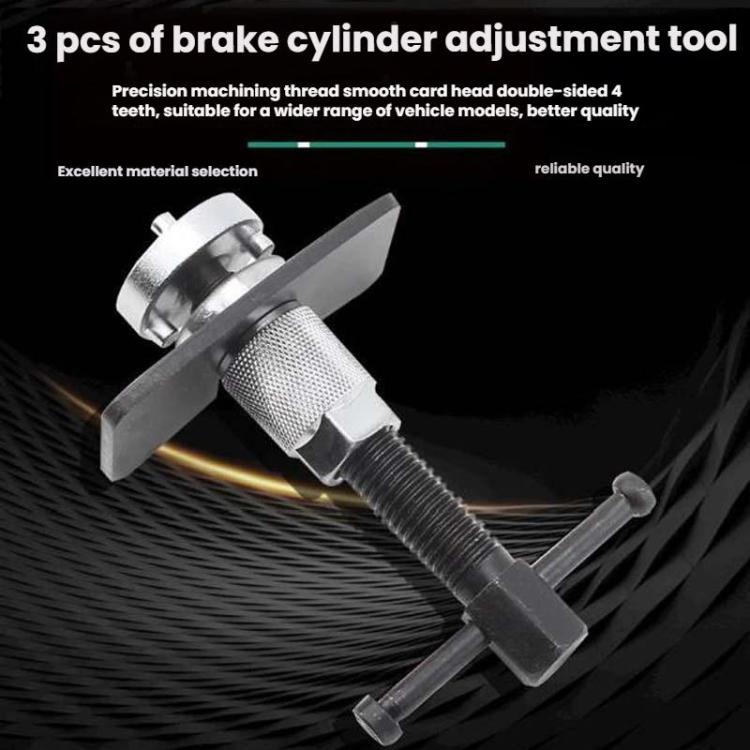 RUICHI 3 In 1 Brake Pump Adjustment Tool Disc Brake Adjustment Tool, 3 In 1