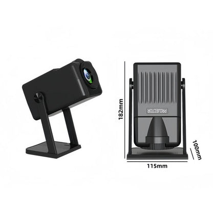 K300 Home 1080P Wireless Projector Mini 4K HD Smart Projector, US Plug, EU Plug, UK Plug, AU Plug